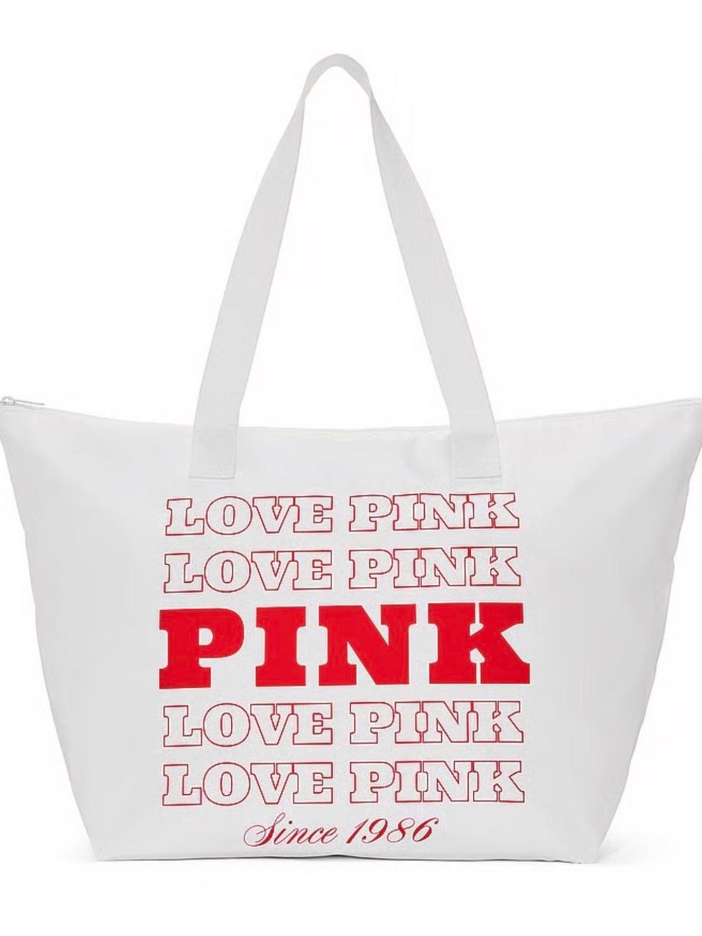 NWOT VS Pink Tote Bag
